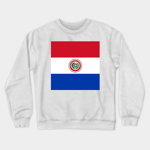 Paraguay flag Crewneck Sweatshirt by flag for all